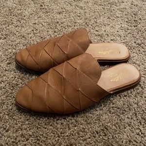 Seychelles Woven Survivor style mules